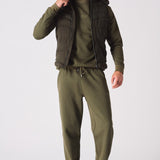 SLEEVLESS PUFFER JACKET - GREEN - JMOJO - Men's Puffer Jackets