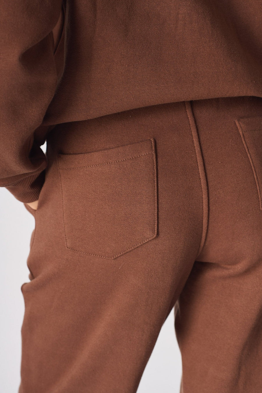 TAPERED JOGGERS - BROWN - JMOJO - WOMEN'S JOGGERS