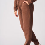 TAPERED JOGGERS - BROWN - JMOJO - WOMEN'S JOGGERS