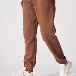 TAPERED JOGGERS - BROWN - JMOJO - WOMEN'S JOGGERS