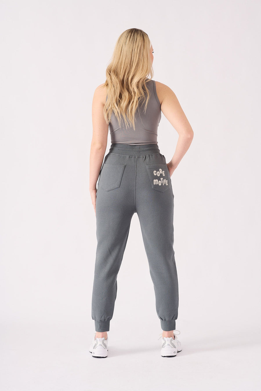 TAPERED JOGGERS - GREY - JMOJO - WOMEN'S JOGGERS