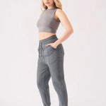 TAPERED JOGGERS - GREY - JMOJO - WOMEN'S JOGGERS
