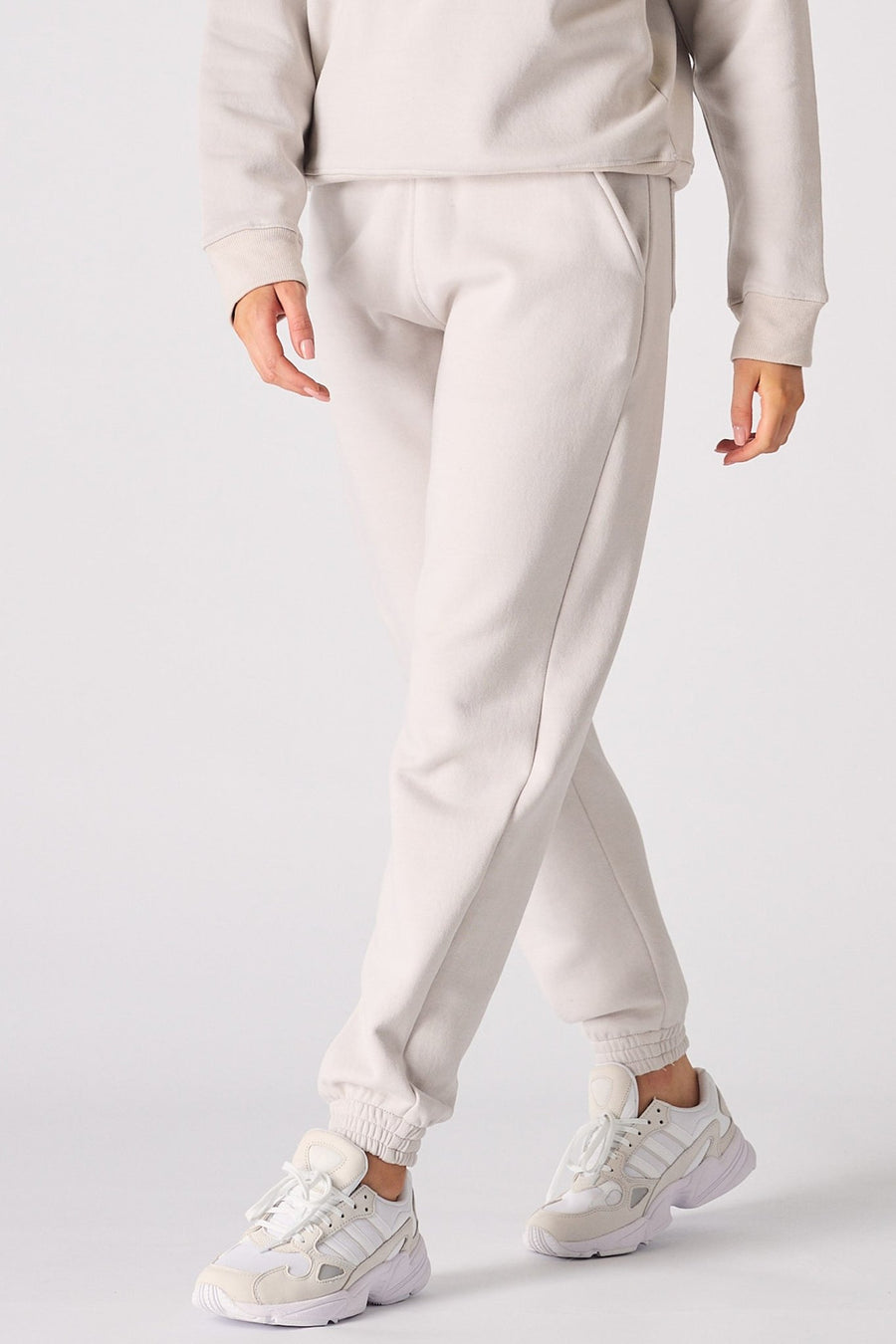 TAPERED JOGGERS - STONE - JMOJO - WOMEN'S JOGGERS