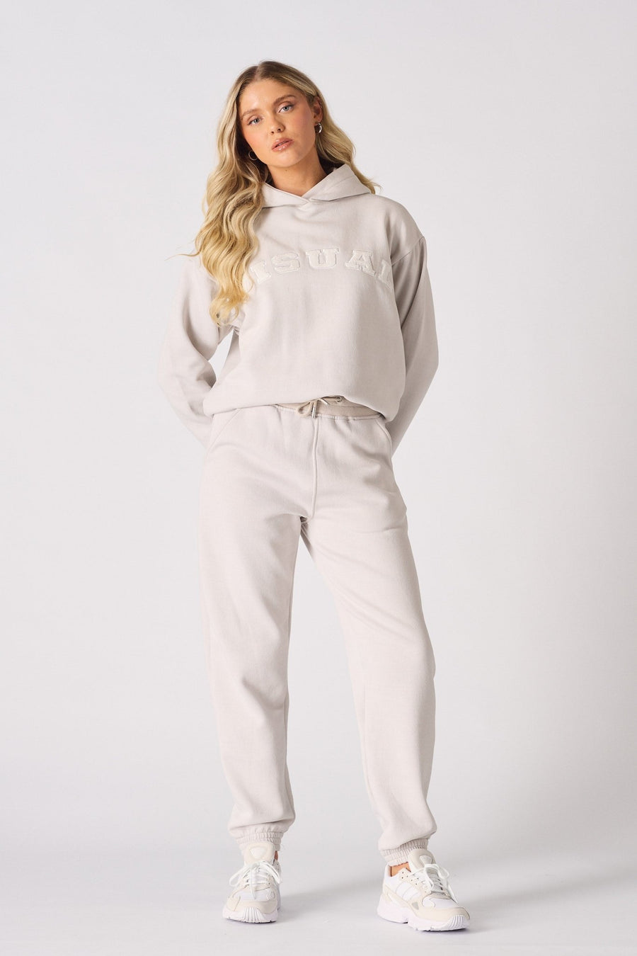 TAPERED JOGGERS - STONE - JMOJO - WOMEN'S JOGGERS