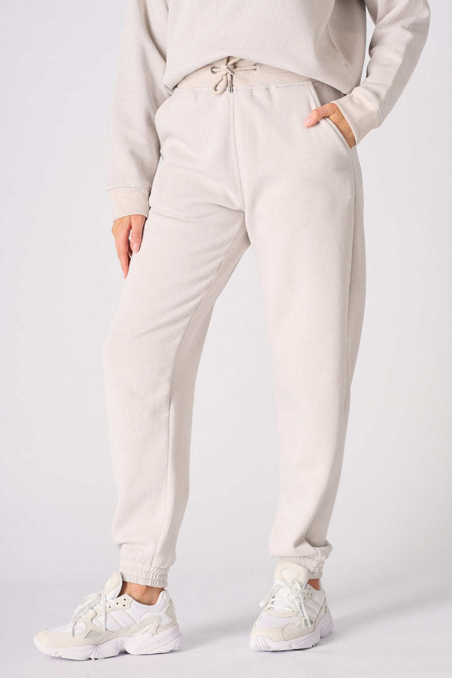 TAPERED JOGGERS - STONE - JMOJO - WOMEN'S JOGGERS
