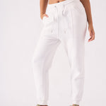 TAPERED JOGGERS - WHITE - JMOJO - WOMEN'S JOGGERS