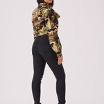 Trek Military Cropped Denim Jacket – Camo - JMOJO - Women's Cropped Denim Jackets