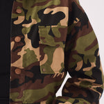 Trek Military Cropped Denim Jacket – Camo - JMOJO - Women's Cropped Denim Jackets