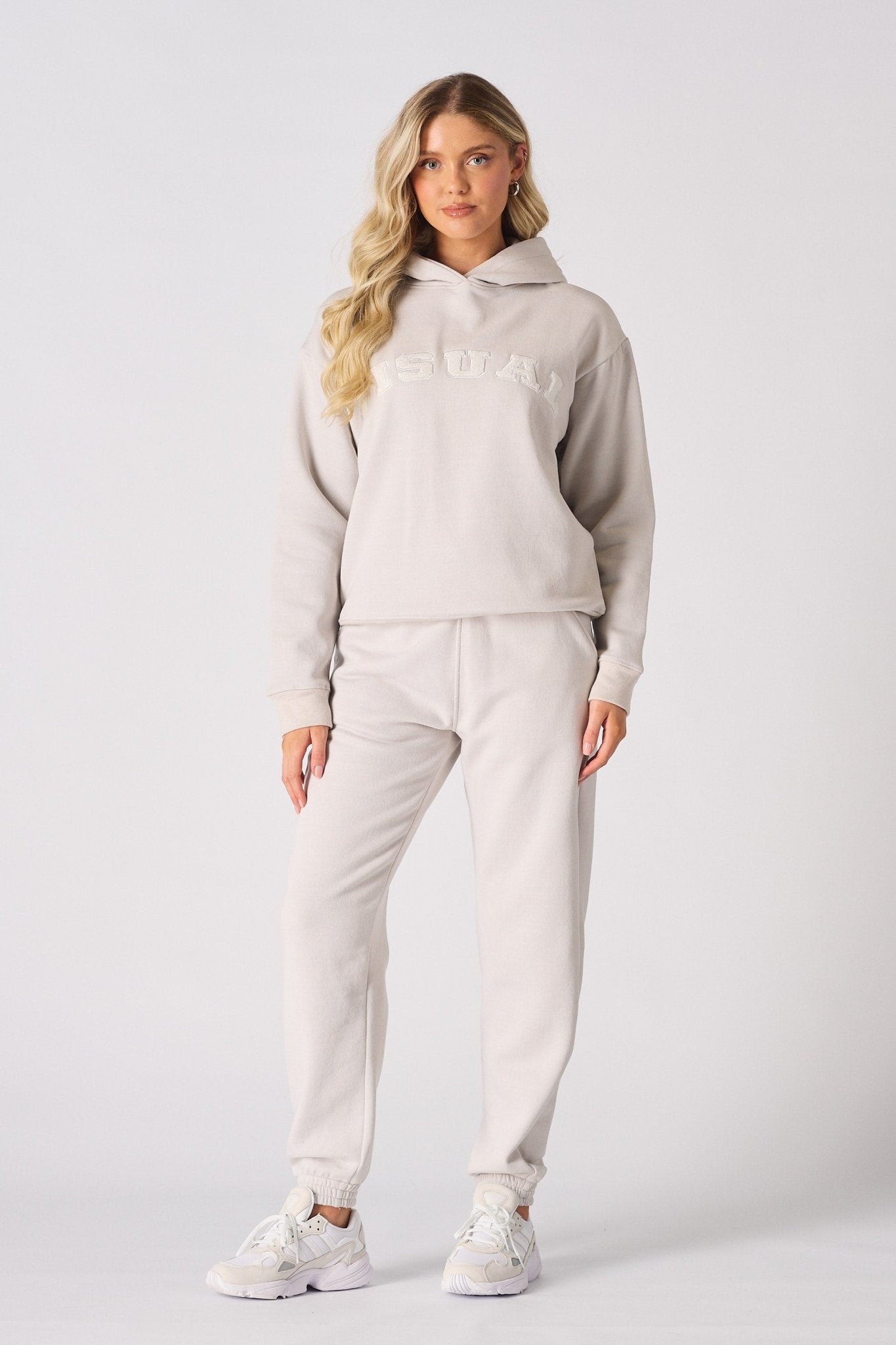 Vanya Pullover Hoodie – Stone - JMOJO - WOMEN'S HOODIES