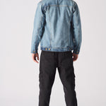 WESTERN DENIM JACKET - VINTAGE BLUE - JMOJO - Men's Denim Jackets