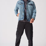 WESTERN DENIM JACKET - VINTAGE BLUE - JMOJO - Men's Denim Jackets