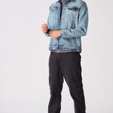 WESTERN DENIM JACKET - VINTAGE BLUE - JMOJO - Men's Denim Jackets
