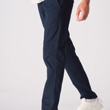 WESTON Slim Fit Stretch Chino Pants - Navy Blue - JMOJO - Men's Chino Trousers