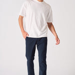 WESTON Slim Fit Stretch Chino Pants - Navy Blue - JMOJO - Men's Chino Trousers