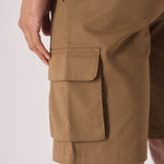 3D POCKET CARGO SHORTS - BROWN - JMOJO - Men's Cargo Denim Shorts