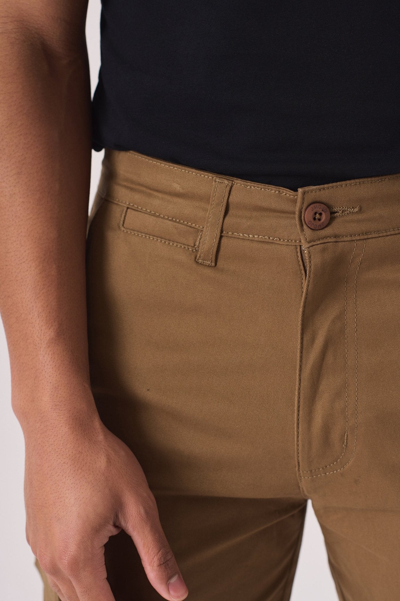 3D POCKET CARGO SHORTS - BROWN - JMOJO - Men's Cargo Denim Shorts