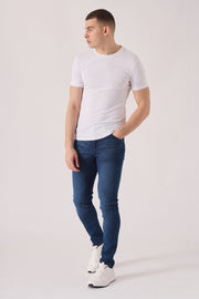 SKINNY FIT JEANS - DARK BLUE