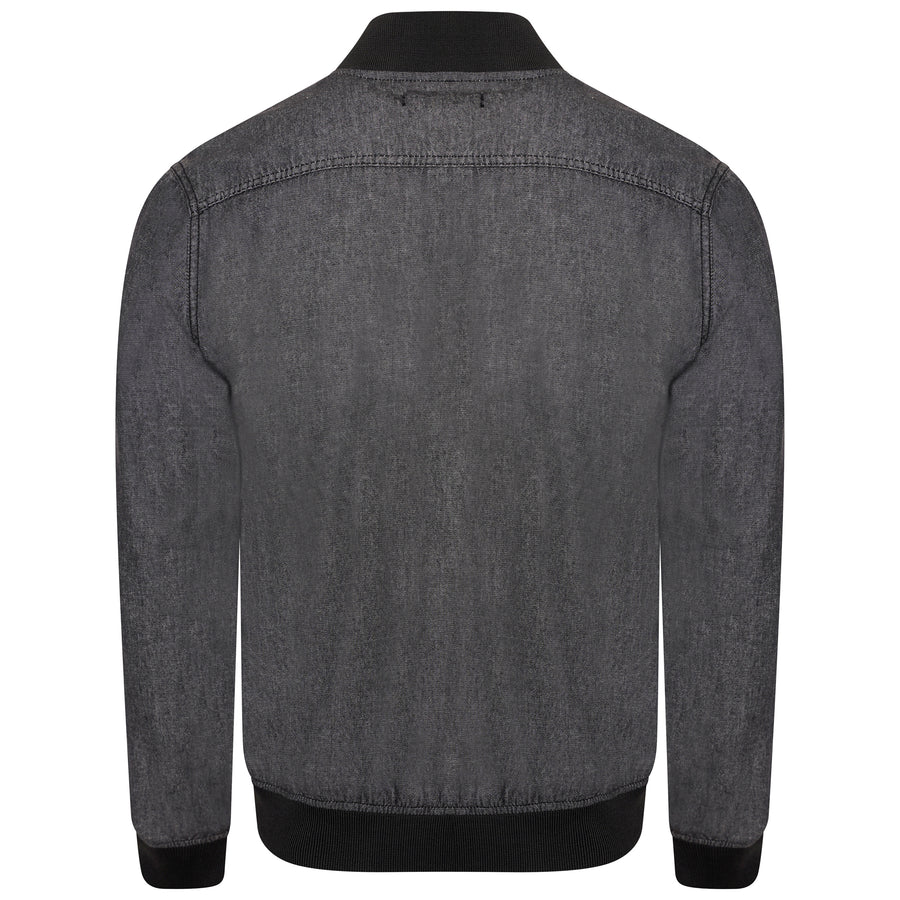 REGULAR FIT BOMBER JACKET - GREY -  Men's Bomber Jackets