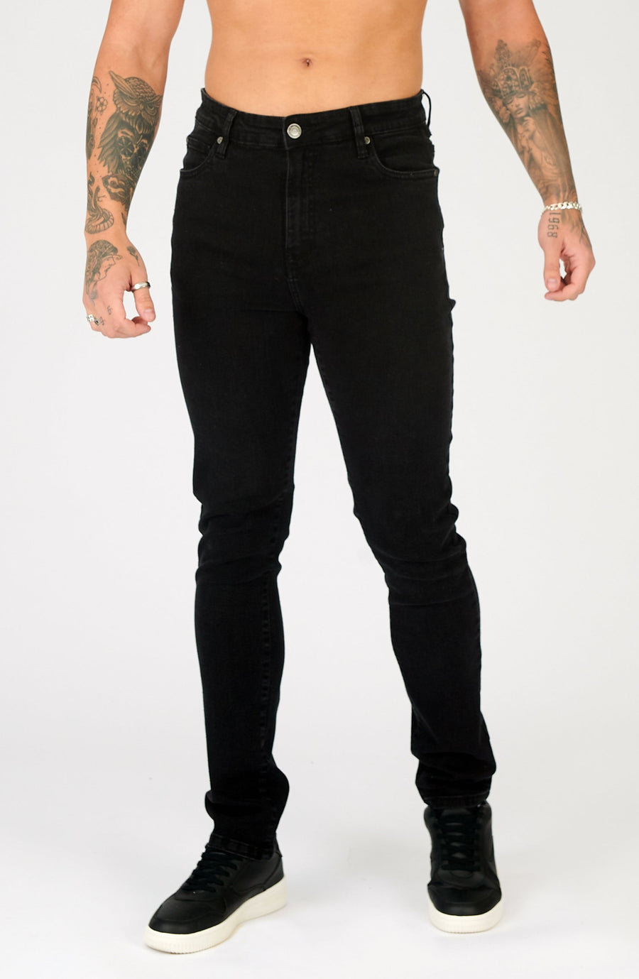 SLIM FIT JEANS - BLACK -  Men's Skinny Jeans