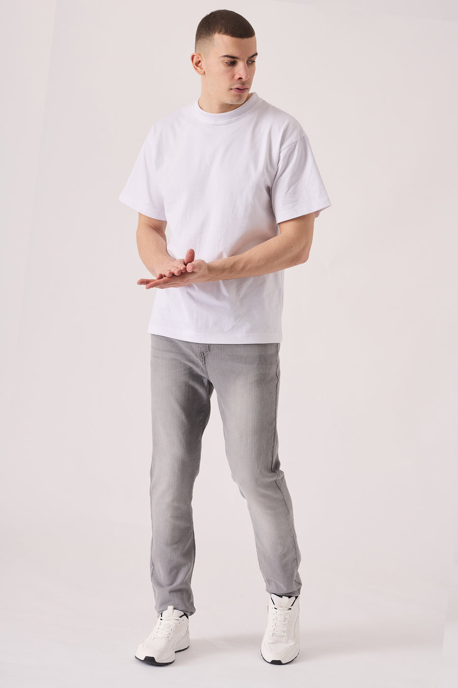 SLIM FIT JEANS - GREY -  Men's Skinny Jeans