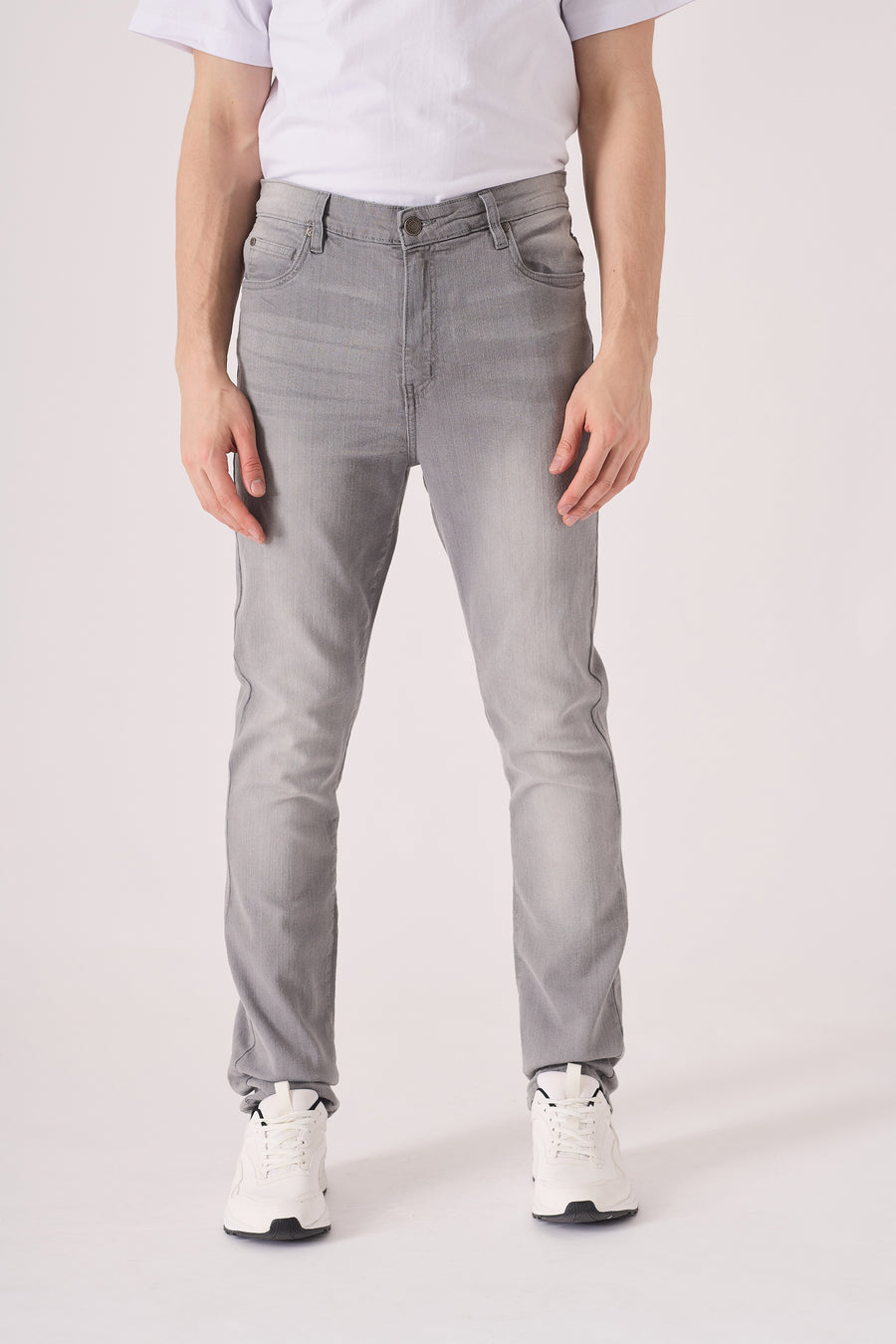 SLIM FIT JEANS - GREY -  Men's Skinny Jeans