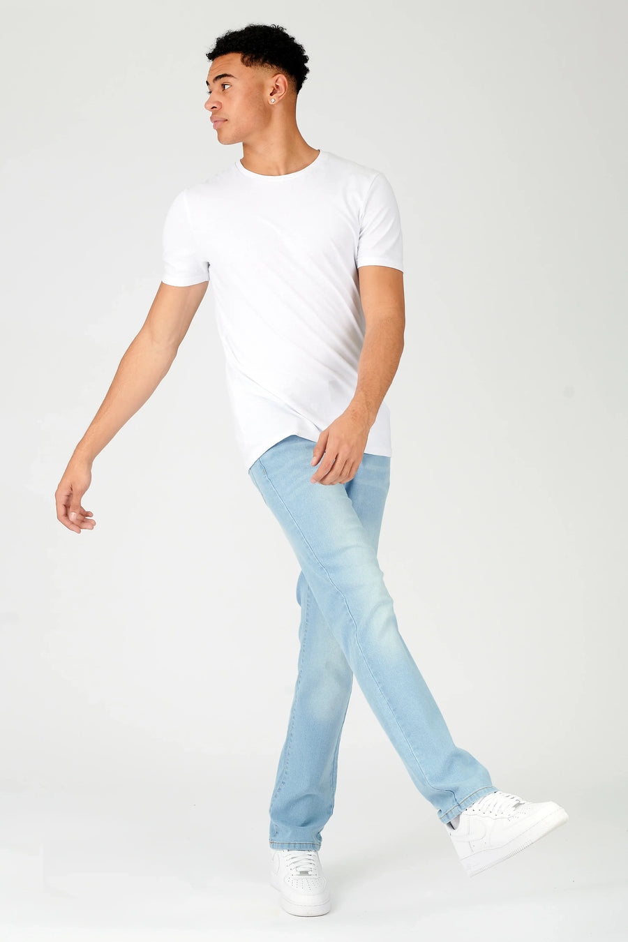 SLIM FIT JEANS - LIGHT BLUE -  Men's Skinny Jeans