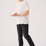black wash slim fit stretch denim jeans back pocket detail