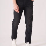 black washed slim fit jeans men lifestyle full outfit view