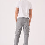 CARGO PANTS & SHORTS 2 IN 1 - GREY - JMOJO - Men's Cargo Straight leg Trouser And Shorts