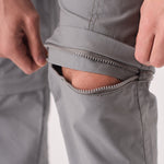CARGO PANTS & SHORTS 2 IN 1 - GREY - JMOJO - Men's Cargo Straight leg Trouser And Shorts