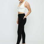 Evora Stretch Denim High Rise Skinny Jeans - Black - JMOJO - Women's Skinny Jeans
