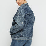 Harbor Oversized Denim Jacket – Blue - JMOJO - Women's Oversize denim Jacket