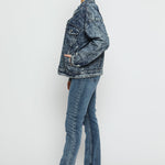 Harbor Oversized Denim Jacket – Blue - JMOJO - Women's Oversize denim Jacket
