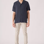 HARLOW Stretch Slim Fit Chino Pants - Cream - JMOJO - Men's Chino Trousers