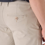 HARLOW Stretch Slim Fit Chino Pants - Cream - JMOJO - Men's Chino Trousers