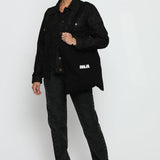 JMOJO DENIM BLACK WASH TOTE BAG - JMOJO - Tote Bags