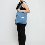 JMOJO DENIM LIGHT WASH TOTE BAG - JMOJO - Tote Bags