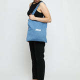 JMOJO DENIM LIGHT WASH TOTE BAG - JMOJO - Tote Bags