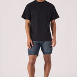 PREMIUM ESSENTIAL STRETCH T - SHIRT - BLACK - JMOJO - Men's T-Shirt
