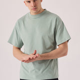 PREMIUM ESSENTIAL STRETCH T - SHIRT - MINT GREEN - JMOJO - Men's T-Shirt