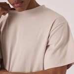PREMIUM ESSENTIAL STRETCH T - SHIRT - STONE - JMOJO - Men's T-Shirt