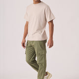 PREMIUM ESSENTIAL STRETCH T - SHIRT - STONE - JMOJO - Men's T-Shirt