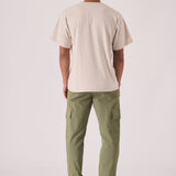 PREMIUM ESSENTIAL STRETCH T - SHIRT - STONE - JMOJO - Men's T-Shirt