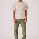 PREMIUM ESSENTIAL STRETCH T - SHIRT - STONE - JMOJO - Men's T-Shirt