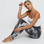 PRINTED TIE DYE LEGGINGS - JMOJO - Women's Athleisure Printed Leggings