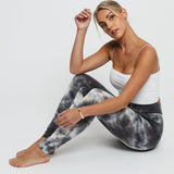 PRINTED TIE DYE LEGGINGS - JMOJO - Women's Athleisure Printed Leggings