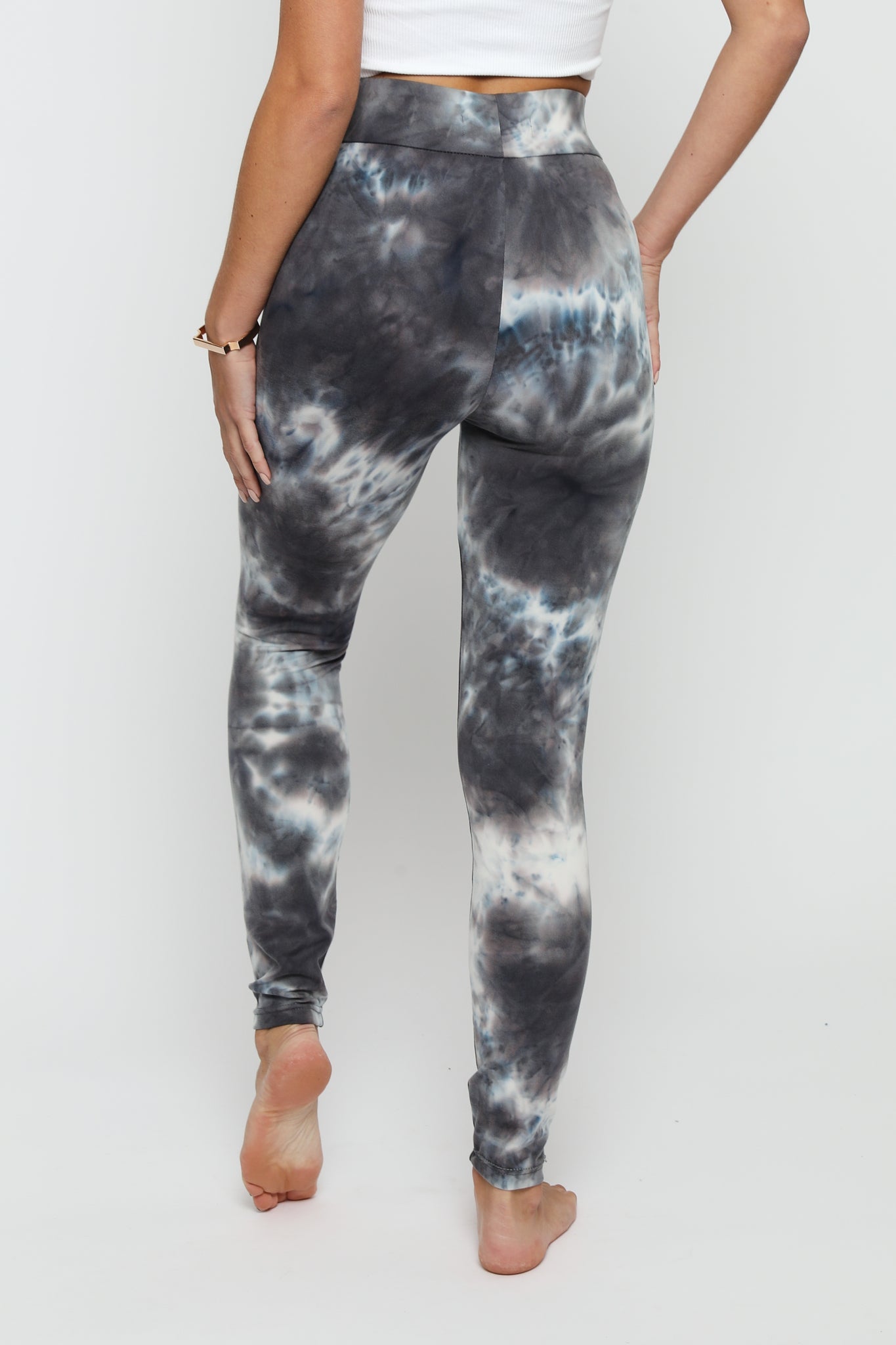 PRINTED TIE DYE LEGGINGS - JMOJO - Women's Athleisure Printed Leggings