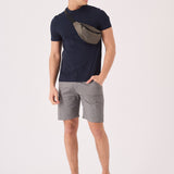 REGULAR CARGO SHORTS - GREY - JMOJO - Men's Cargo Denim Shorts