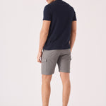 REGULAR CARGO SHORTS - GREY - JMOJO - Men's Cargo Denim Shorts