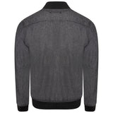REGULAR FIT BOMBER JACKET - GREY - JMOJO - Men's Bomber Jackets